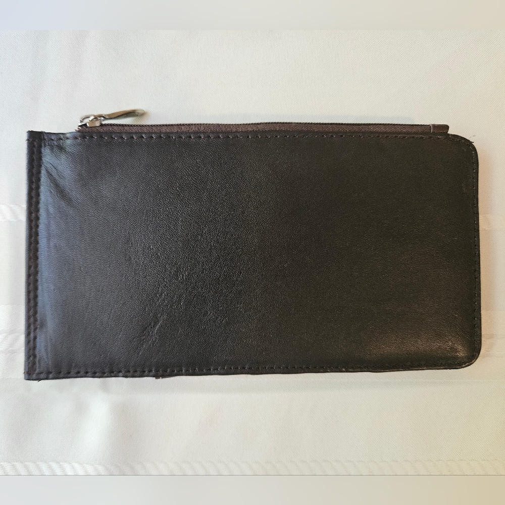 Men's Dark Brown Leather Wallet